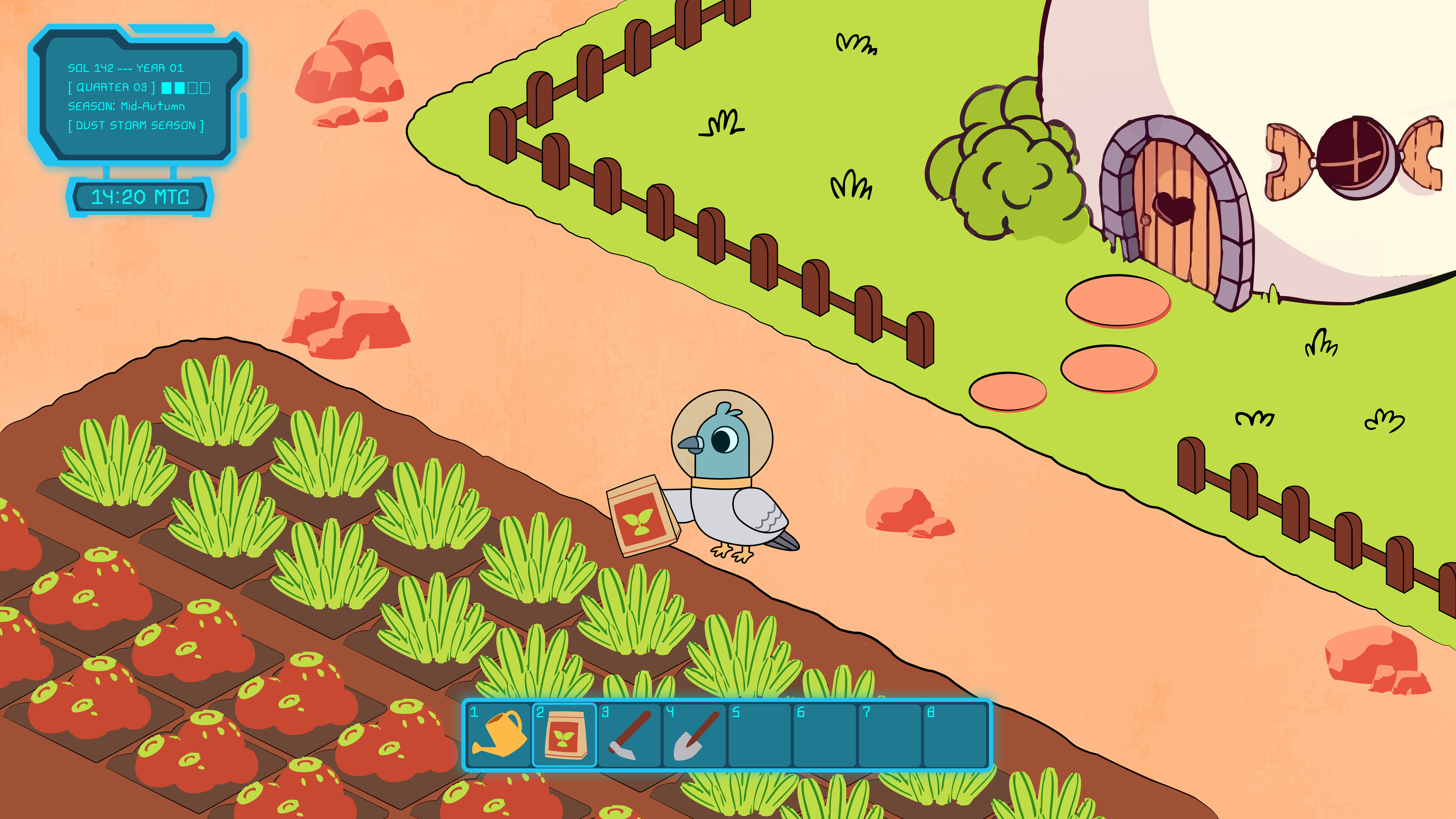 Featherform gameplay screen